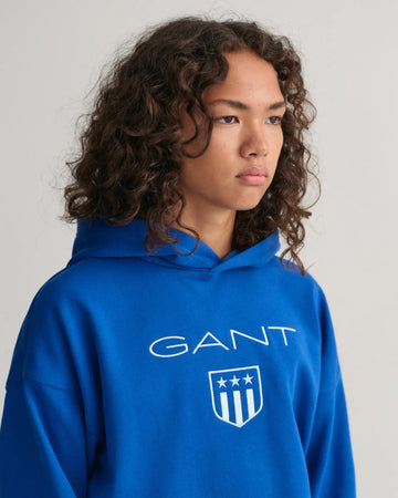 Φούτερ Με Κουκούλα Contrast Shield Hoodie Για Έφηβους (Outlet) GANT